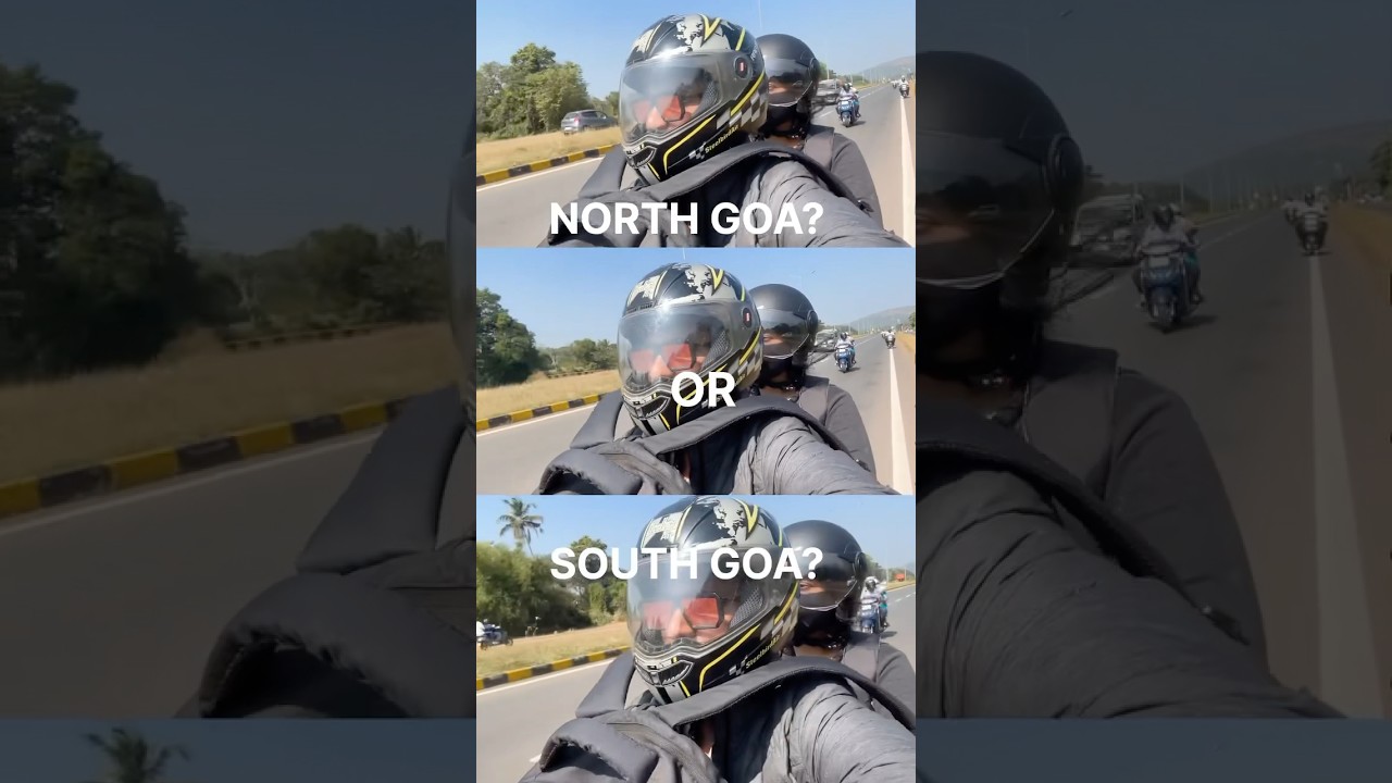 North Goa or South Goa ? Which is Best💰 #minivlog #travelvlog #shorts #ytshorts #travelinspiration