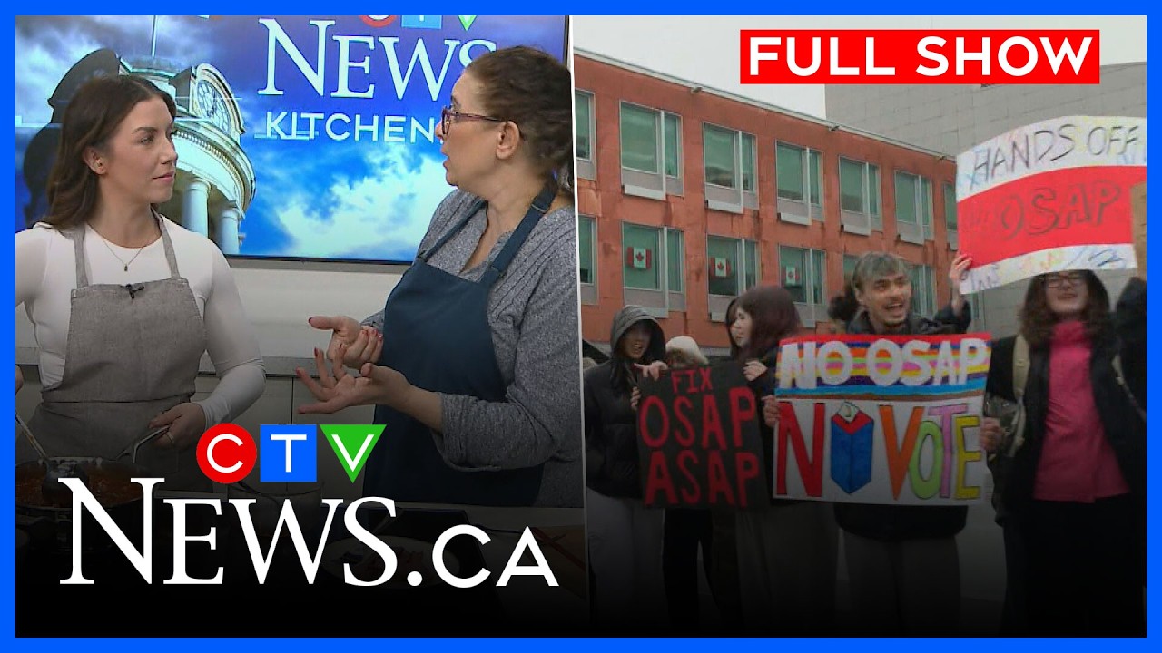 OSAP protest and protein-rich recipes | CTV News Kitchener at Five for March 11, 2026