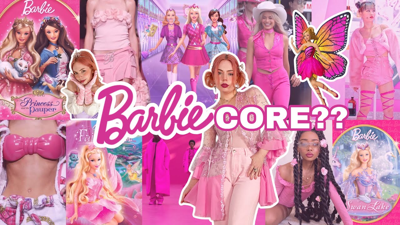barbiecore is a trend? dressing like barbie movies!