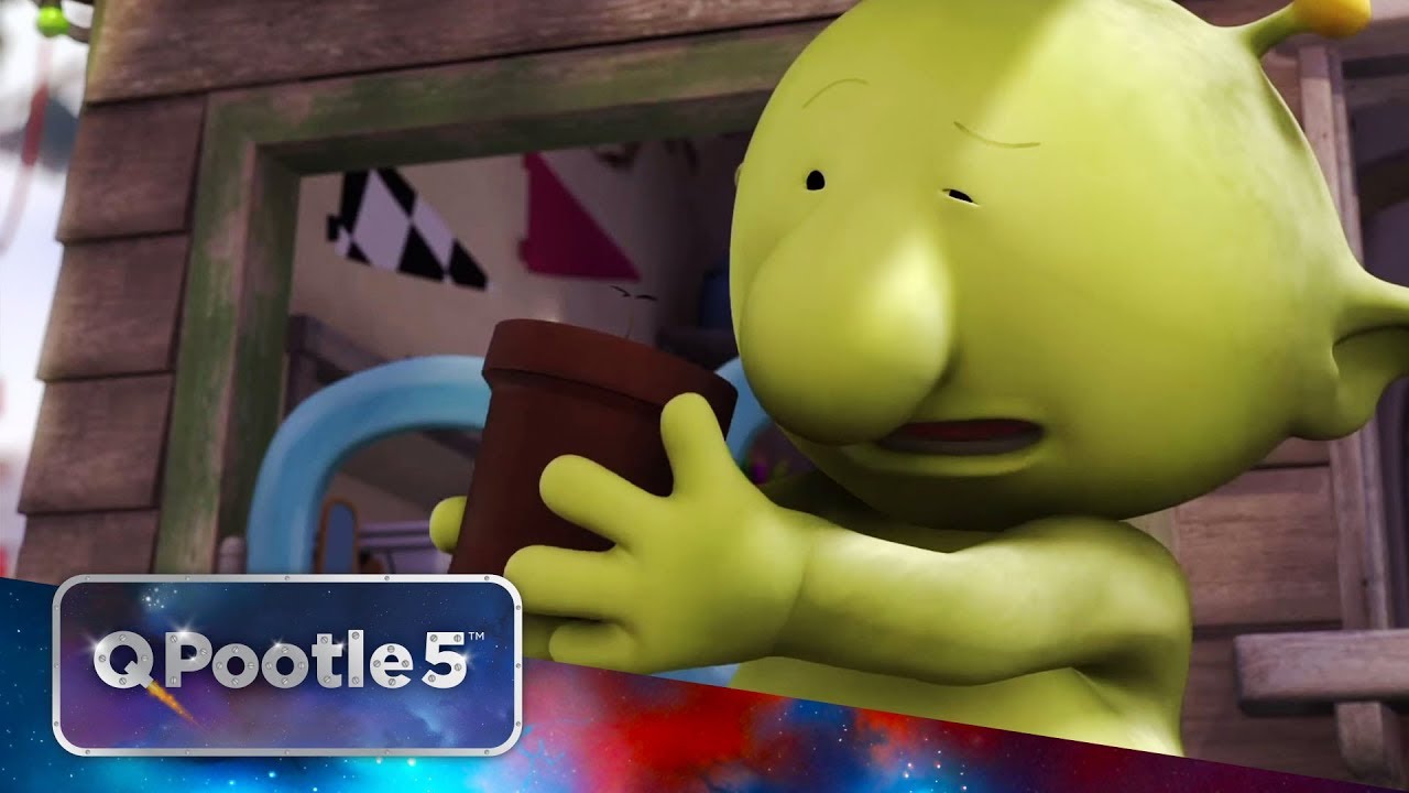 Space for Kids - Green Planet | Cartoons for Kids | Q Pootle 5