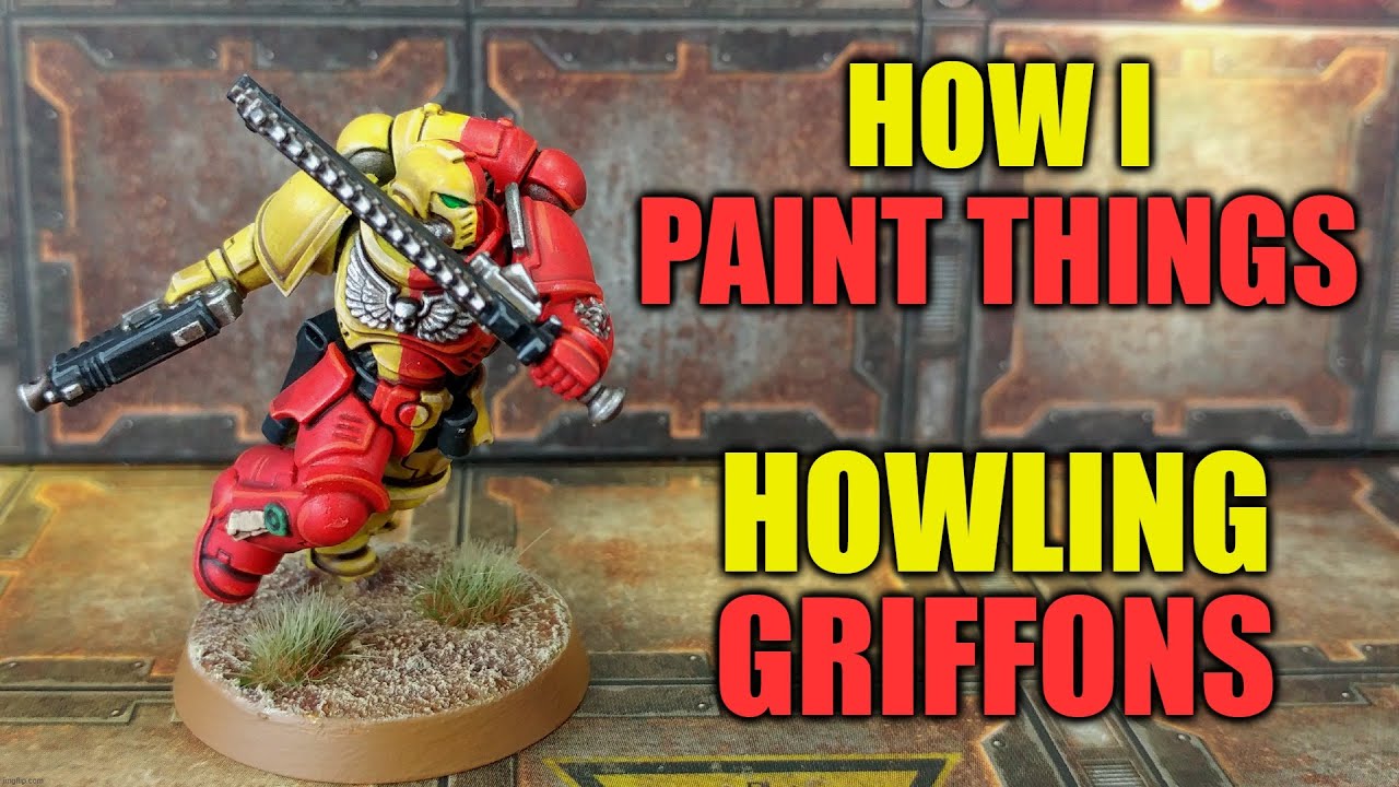 Simplifying Howling Griffons - How I Paint Things