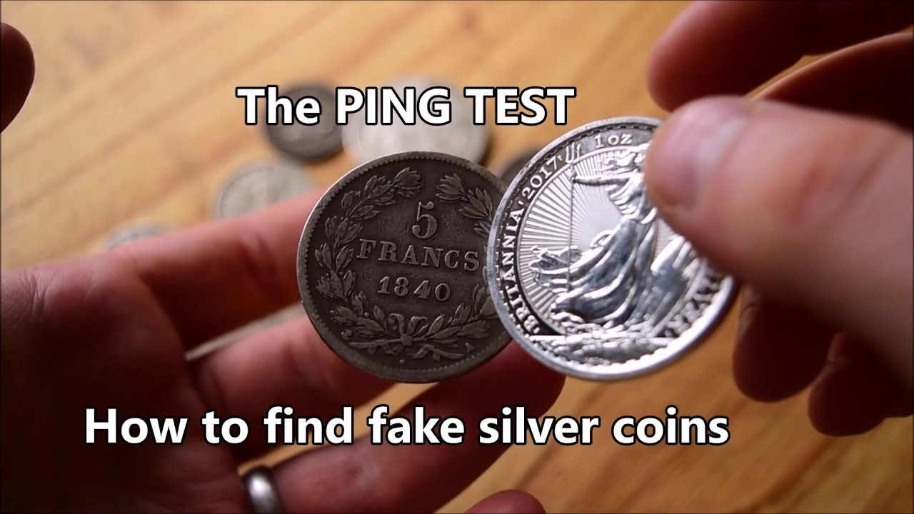 The Ping Test - How to find fake silver coins