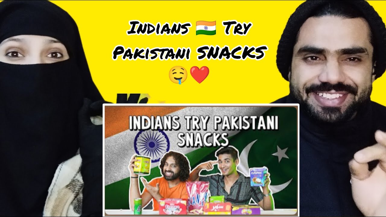 Indians 🇮🇳 Try Pakistani SNACKS | Ok Tested | Pakistani Couple Reaction
