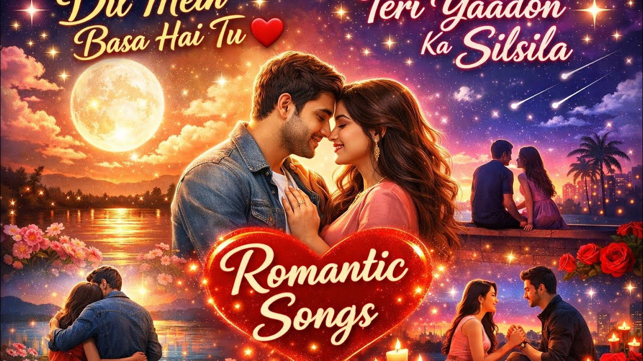 Dil Mein Basa Hai Tu ❤️ | Teri Yaadon Ka Silsila  | Heart Touching Love Song 2026 |  Hindi Song
