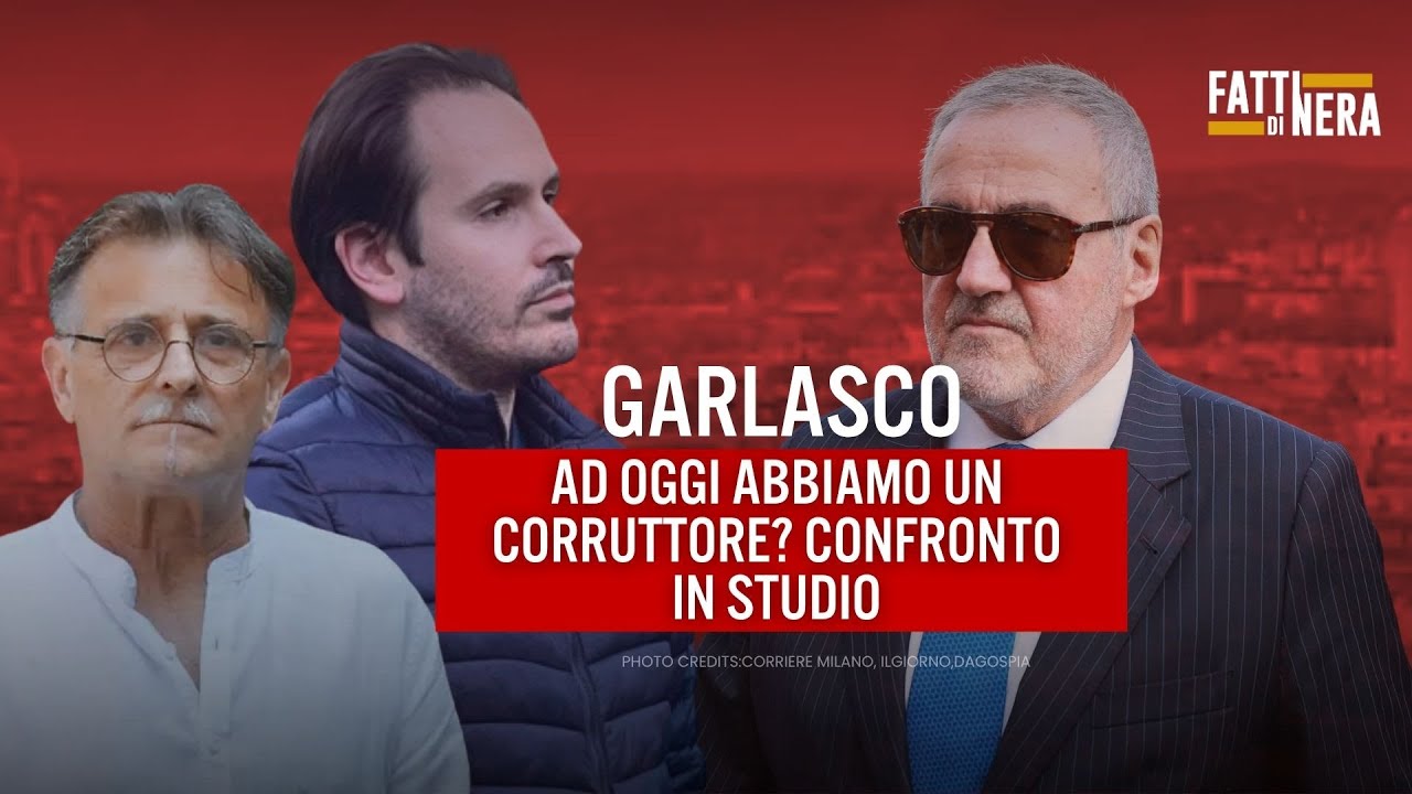🟡GARLASCO, AD OGGI ABBIAMO UN CORRUTTORE? IL CONFRONTO IN STUDIO