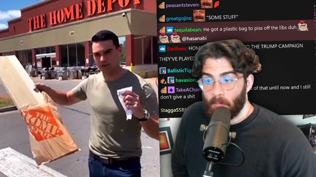 Ben Shapiro buys A SINGLE PIECE OF WOOD at Home Depot?!