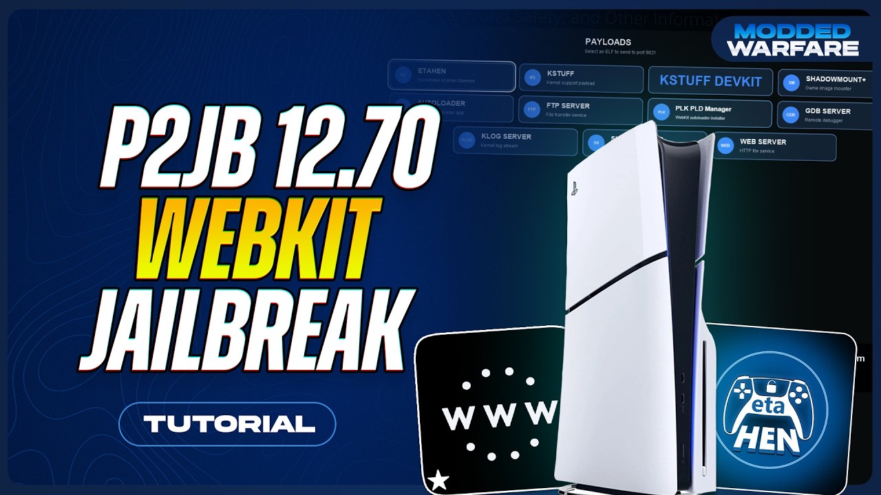 Вышел джейлбрейк WebKit для PS5 с поддержкой etaHEN до версии 12.70! (Руководство по ранней настр...