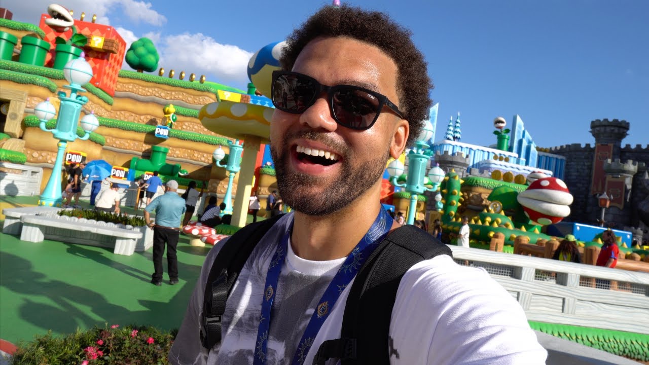 My Exciting Day at Epic Universe - Super Nintendo World & How to Train Your Dragon Isle of Berk!!