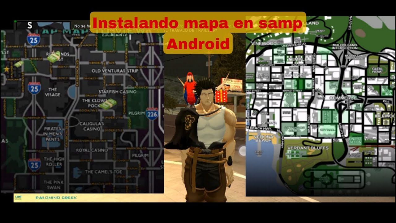 Como instalar mapa en tu aplicación de samp Android