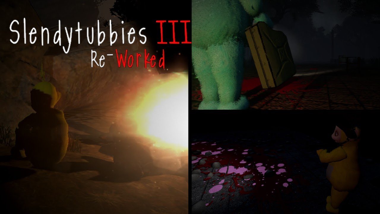 Slendytubbies III Re-Worked - Ruta lala viva & Post Credits | Slendytubbies III Re-Worked