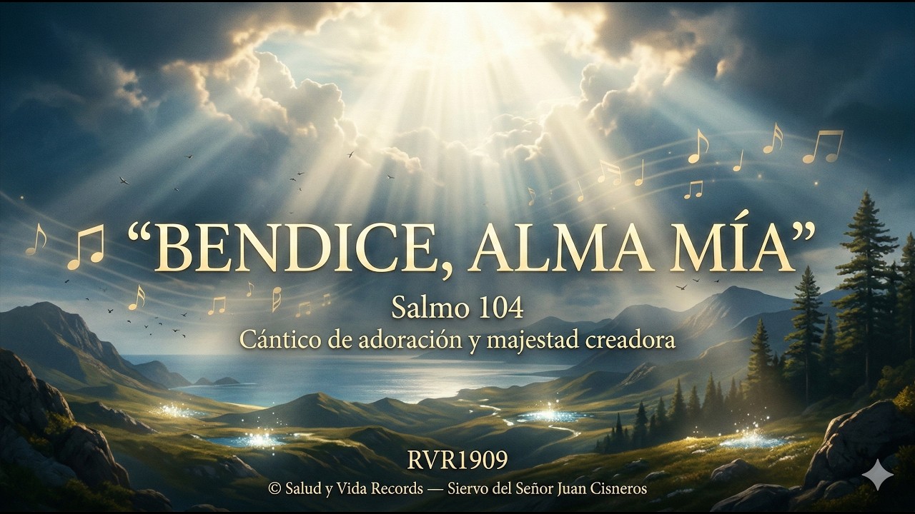 🎵 “BENDICE, ALMA MÍA”Salmo 104