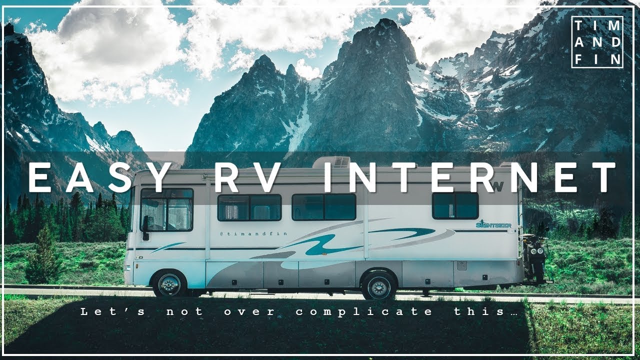 Easy RV Internet Set Up - and yes IT'S UNLIMITED!