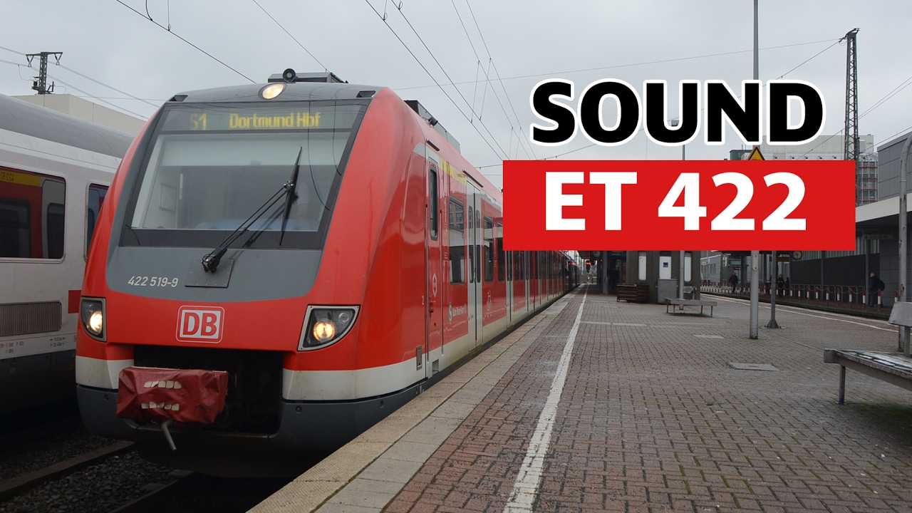 [Sound]ET 422//Bombardier MITRAC IGBT-inverter//S-Bahn Rhein-Ruhr Linie 1