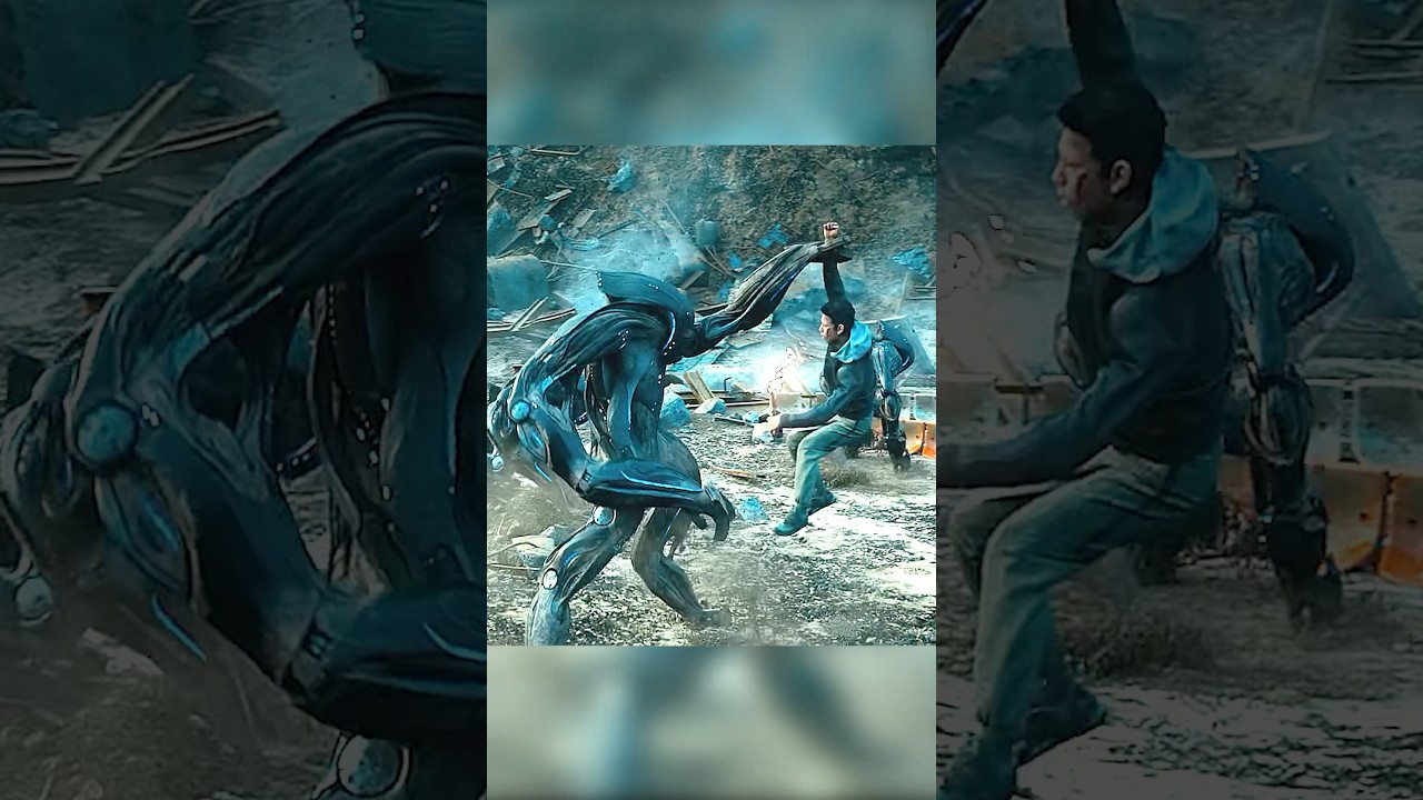 Human and alien mecha fit together.#shorts #attraction #story #movie #fantasy