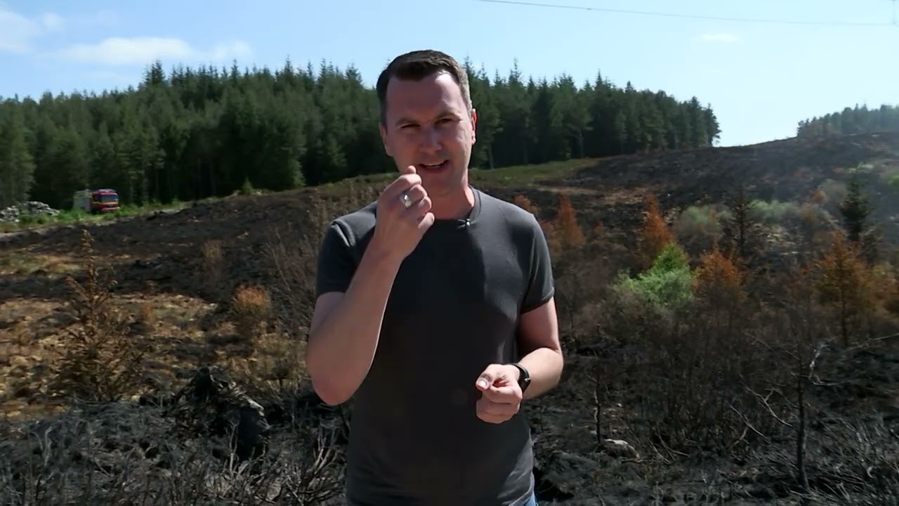 Could the Scottish wildfire be the largest recorded in the UK? | 5 News