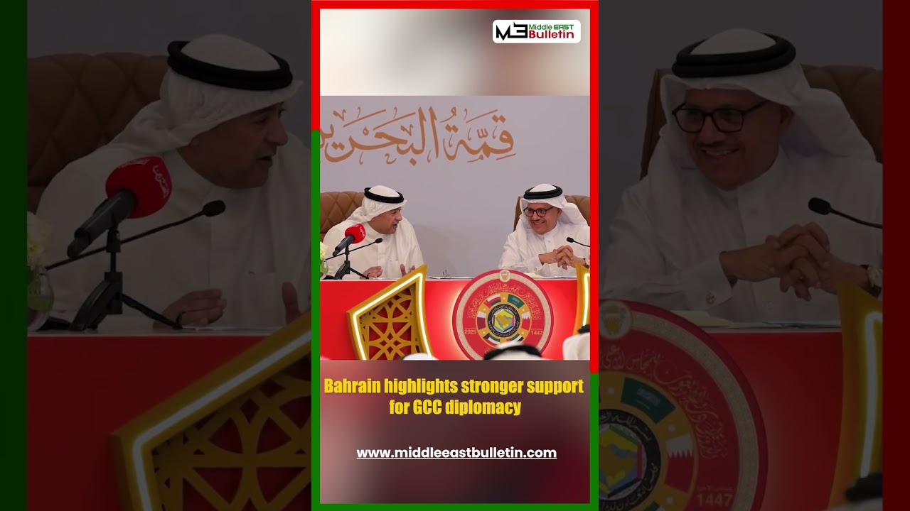 Bahrain Foreign Minister Highlights Growing Global Support for GCC Peace at 46th Summit