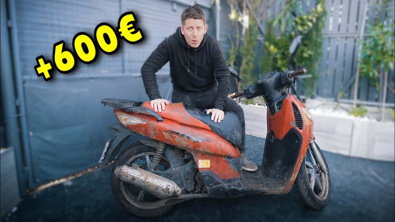 👉 Restauro esta Honda SH con poco dinero