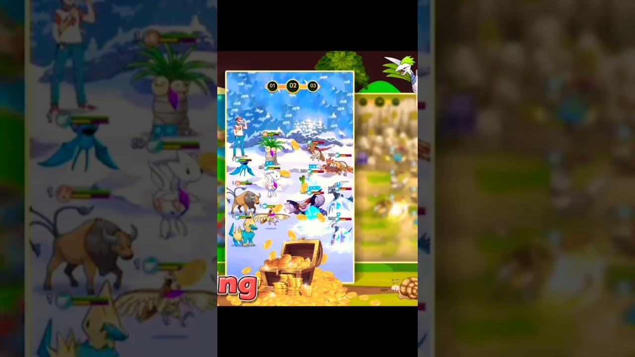 New Pokemon Idle Game Monster Park 🤯 #shorts   #pok&eacute;mon #trending