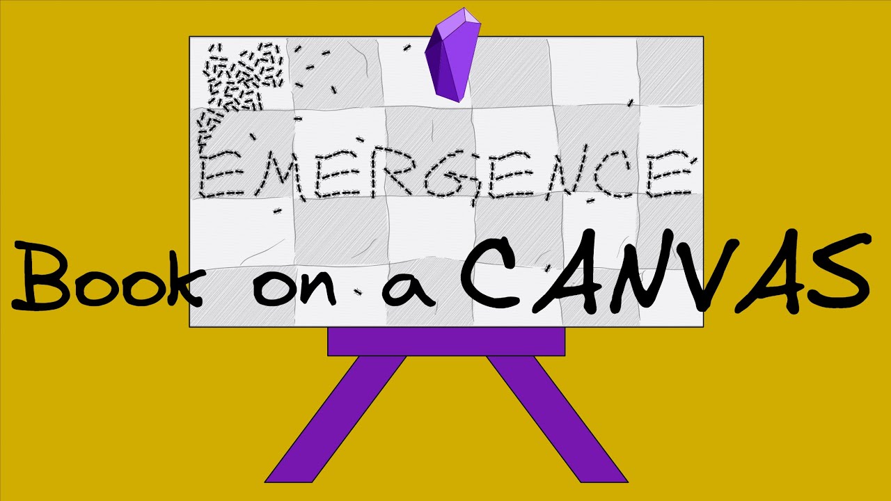 Book on an Obsidian Canvas - Steven Johnson's Emergence