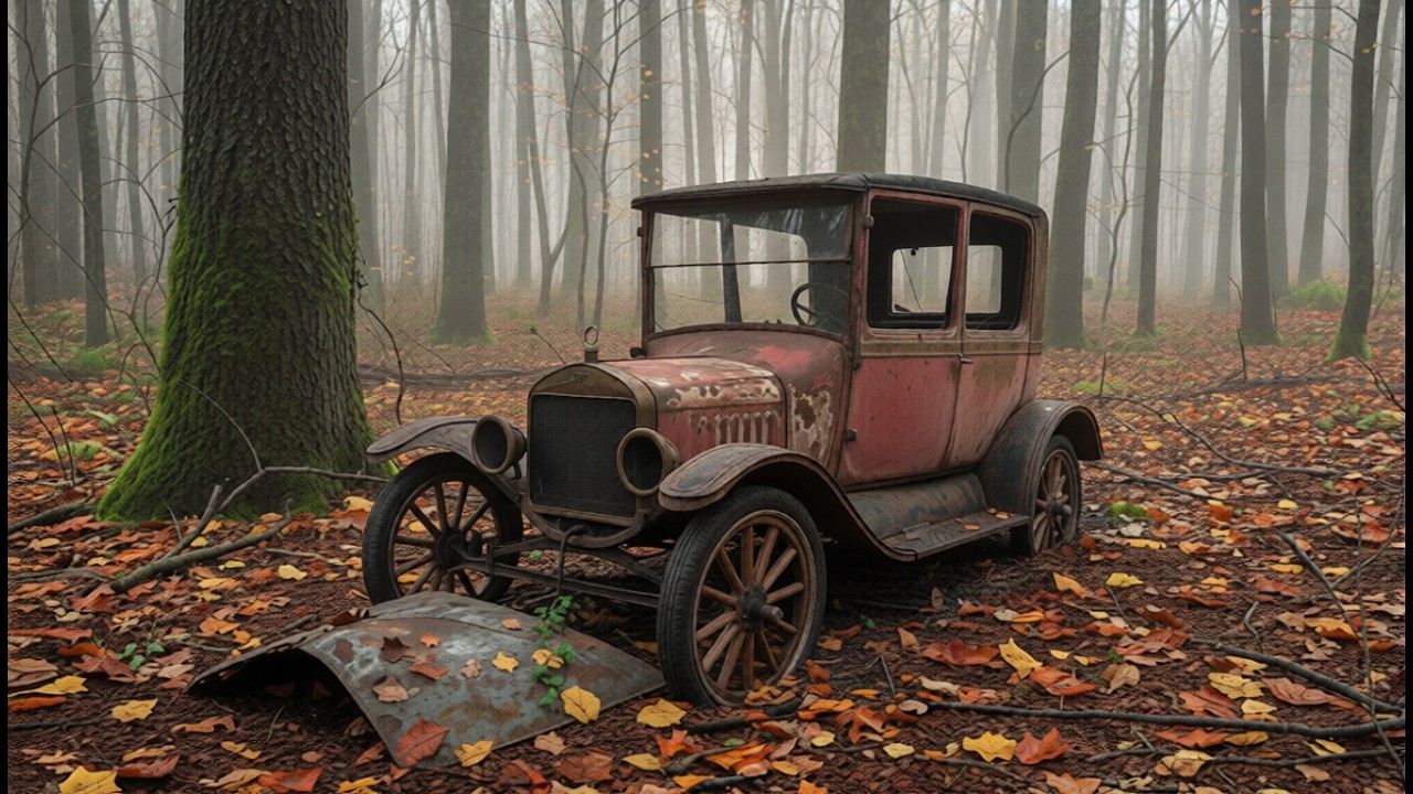 POV ASMR Car Restoration |  Abandoned 1908 Ford Model T Found in Jungle | Full Restoration