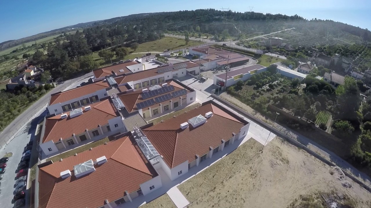 Vista A&eacute;rea do Centro de Apoio Social da Carregueira