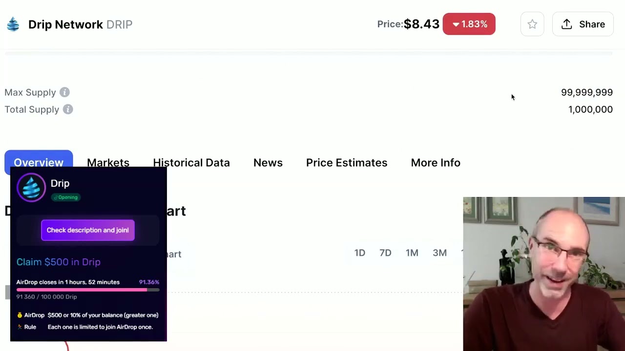 DRIP Coin | What is DRIP protocol | Airdrop $500