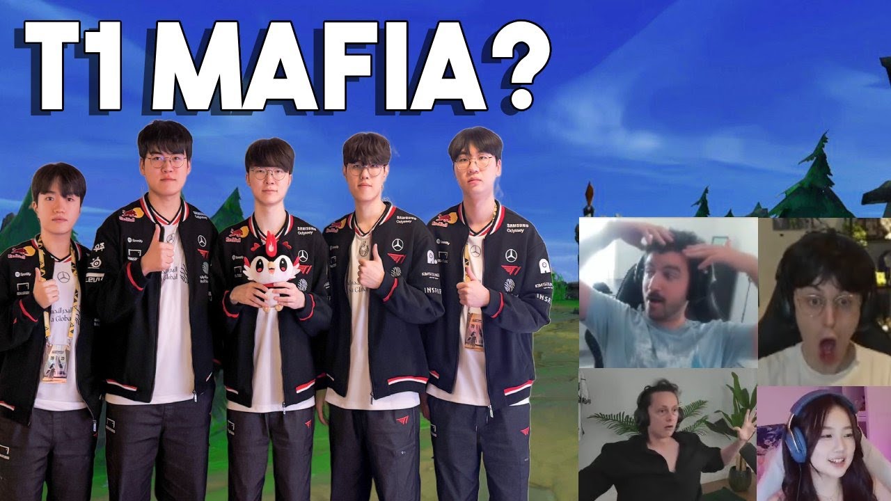 Streamers React to T1 DESTROYING HLE Again in LCK Summer 2025