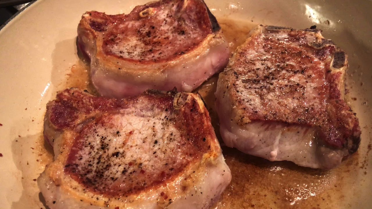 Ep. 11 Baked Pork Chops With Sauerkraut And Apples. Music By Autumn