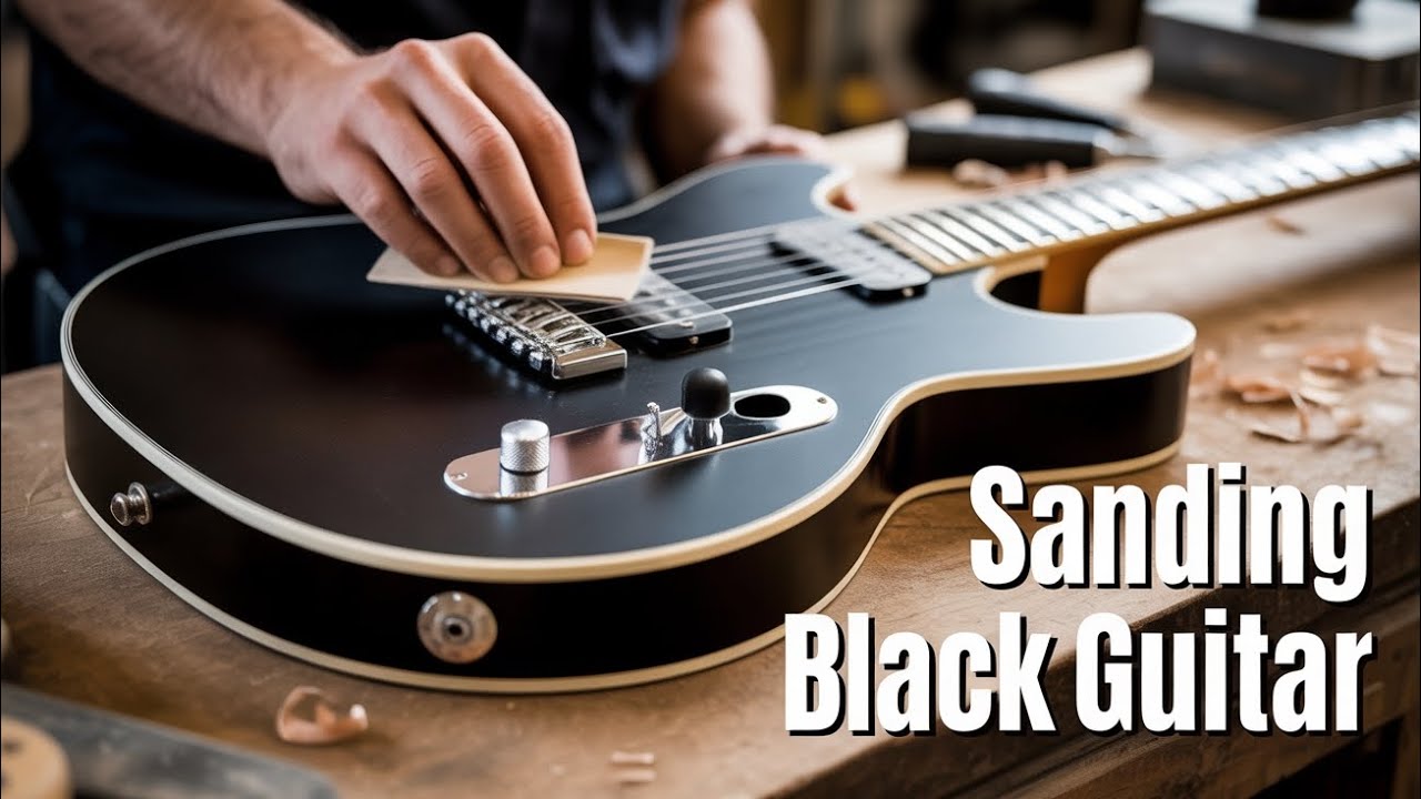 🛑🎸 Is sanding to bare wood necessary for a re-paint? 🤔😭