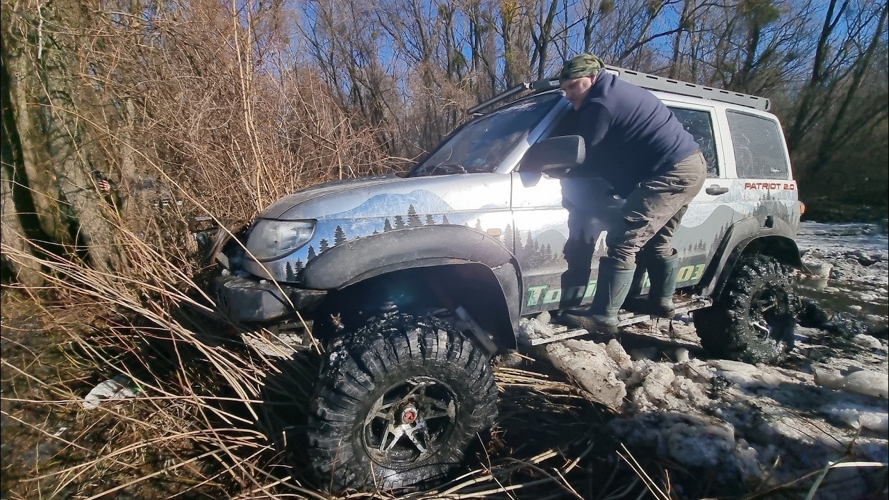 Утопленик освобожден из ледяного плена, двухдневный #OFFROAD завершён