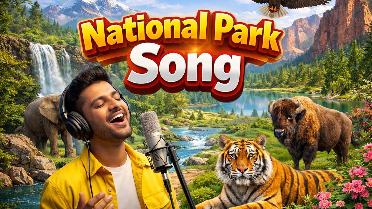 भारत के National Park Song से याद करे | National Park of india Hindi | 