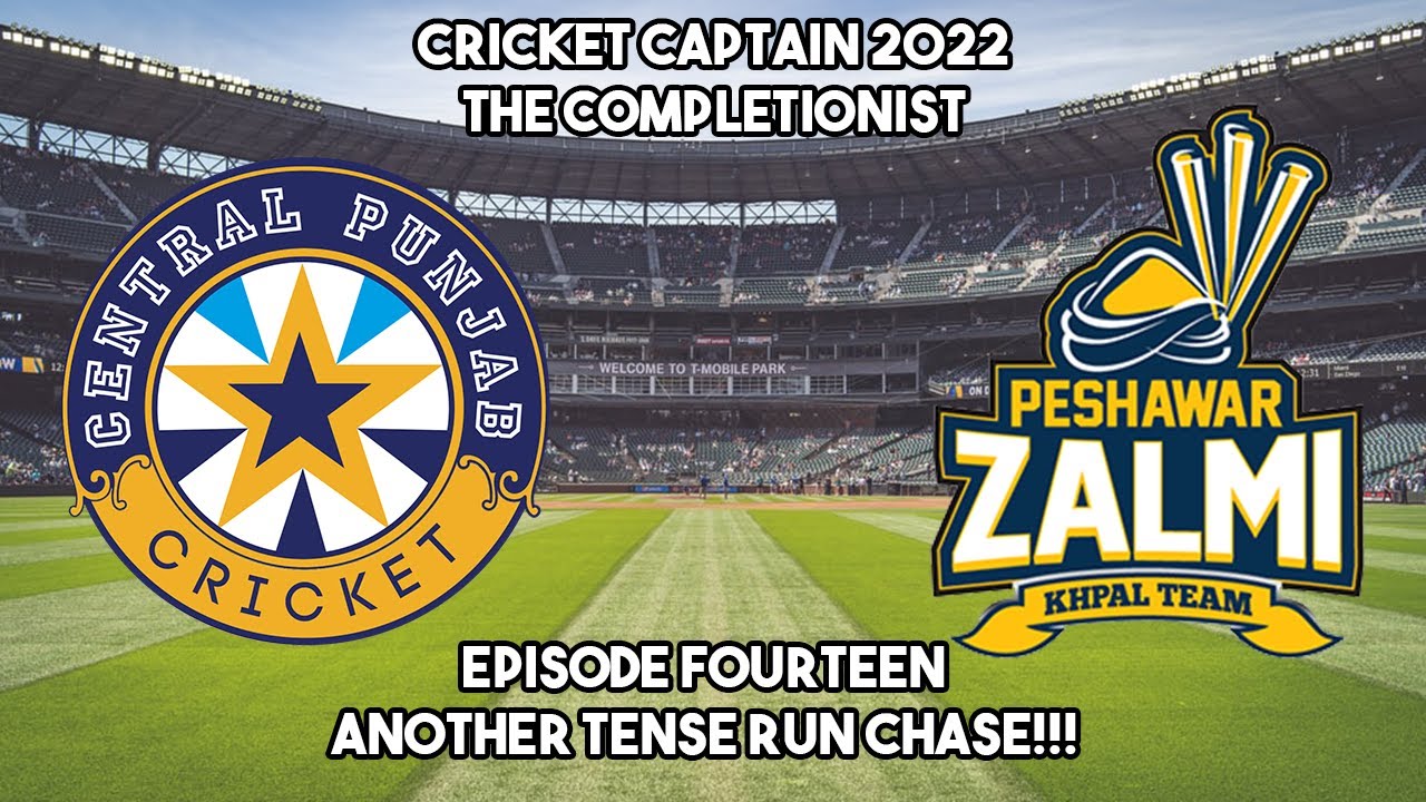 Cricket Captain 2022 - The Completionist - Episode 14 - ANOTHER TENSE RUN CHASE!!!