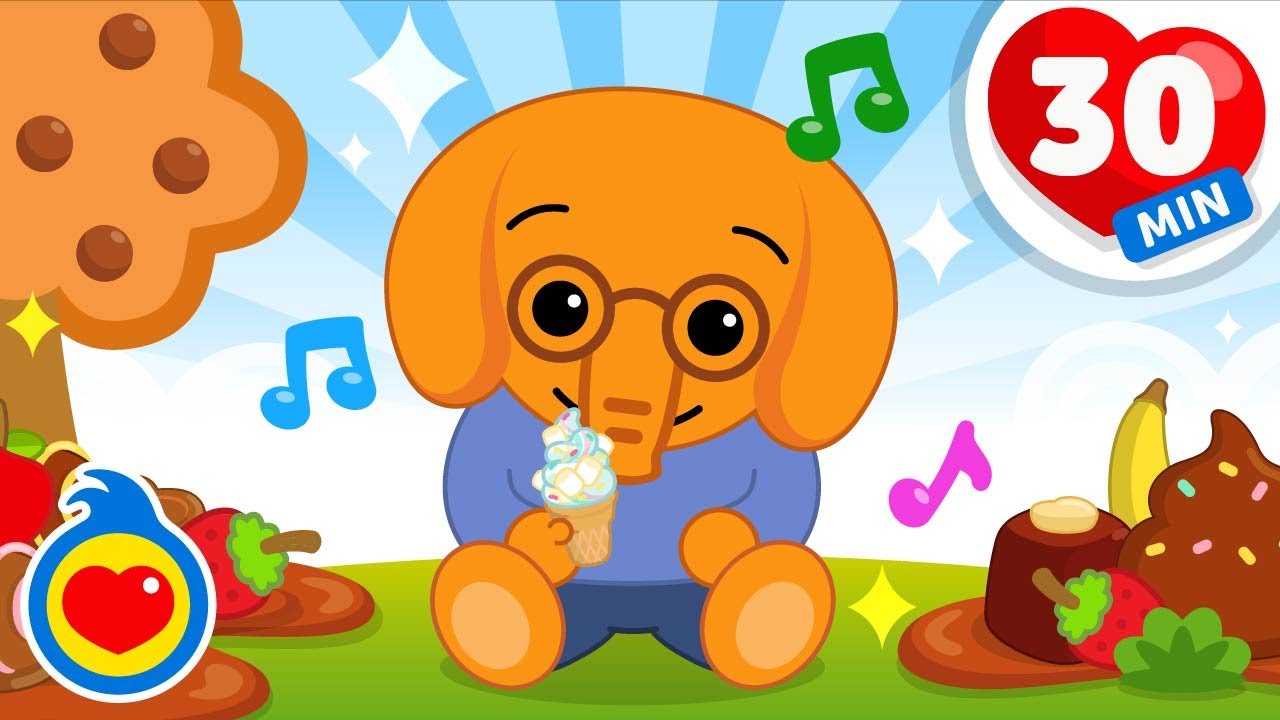 Chocolate 😉 🍫 | 30 minutos de Música Infantil | Um Herói do Coração ❤️