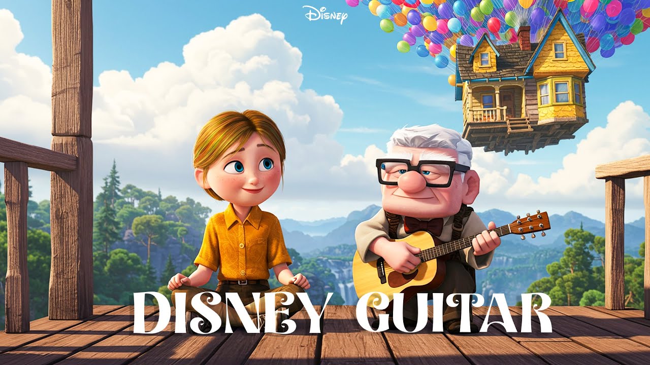 🎸 Каверы на джазовую гитару от Disney 🎶 | Расслабляющие акустические инструментальные композиции д