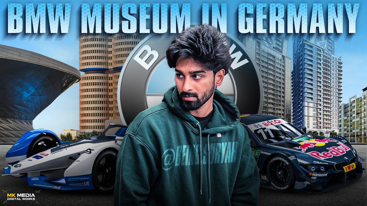 BMW Museum in Germany 🏎💨 || VLOG-18 || Telugu || BMW Headquarters & Welt
