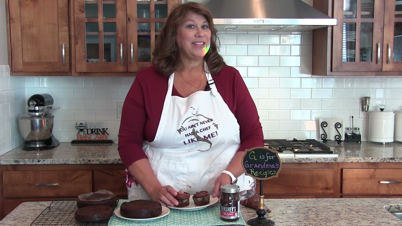 G is for Grandma's Recipes - Whacky Chocolate Cake