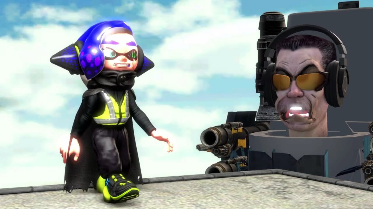 CephaloC meets Jimmy (SFM Splatoon)