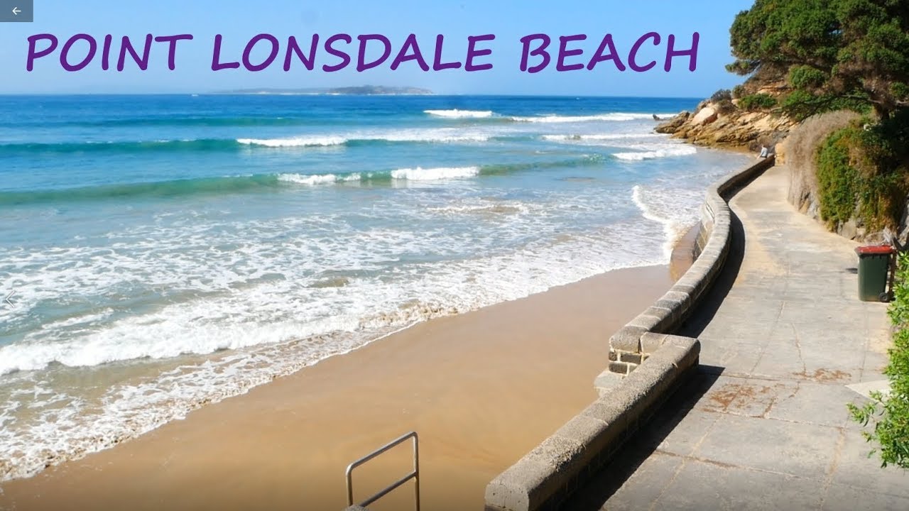 Point Lonsdale Beach - Ballerine Peninsula One Hour Drive from Melbourne
