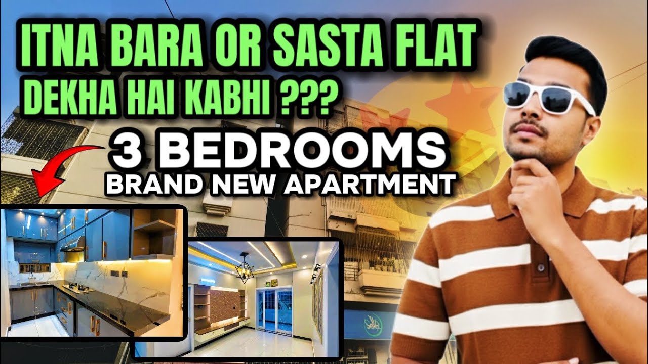 Inside This Ultra Modern 3 Bed DD Apartment for Sale in Karachi | Premium 3 Bed DD Luxury Apartment🔥