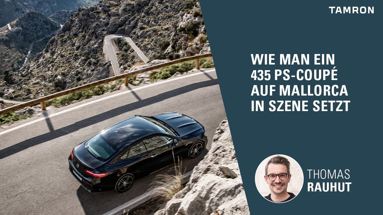 Wie man ein 435 PS-Coupé auf Mallorca in Szene setzt – Der Automotive-Fotograf Thomas Rauhut