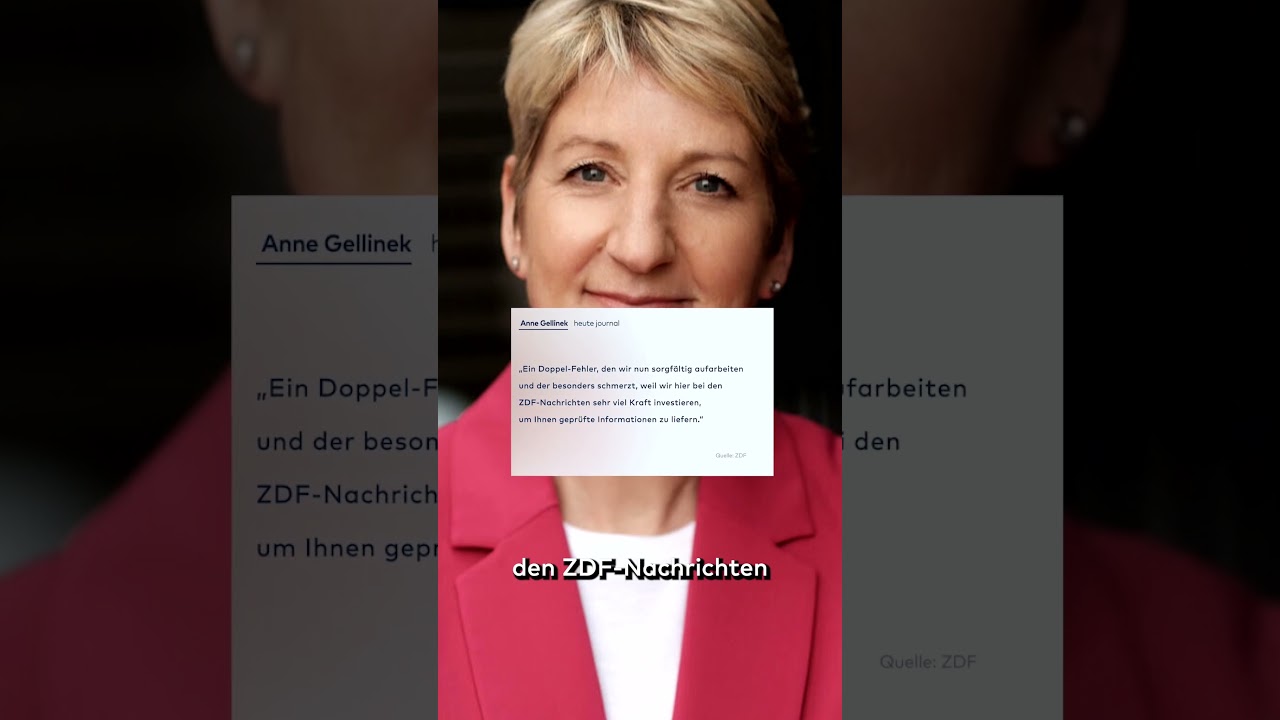 ZDF-FAUXPAS MIT KI-BILDERN: &bdquo;Doppel-Fehler&ldquo; bei ICE-Beitrag &ndash; Entschuldigung folgt #shorts