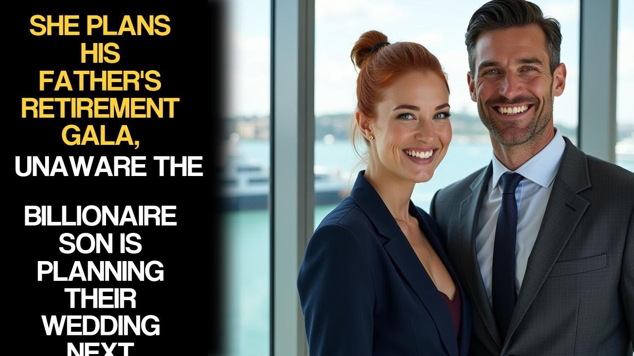She Plans His Father's Retirement Gala, Unaware The Billionaire Son Is Planning Their Wedding Next