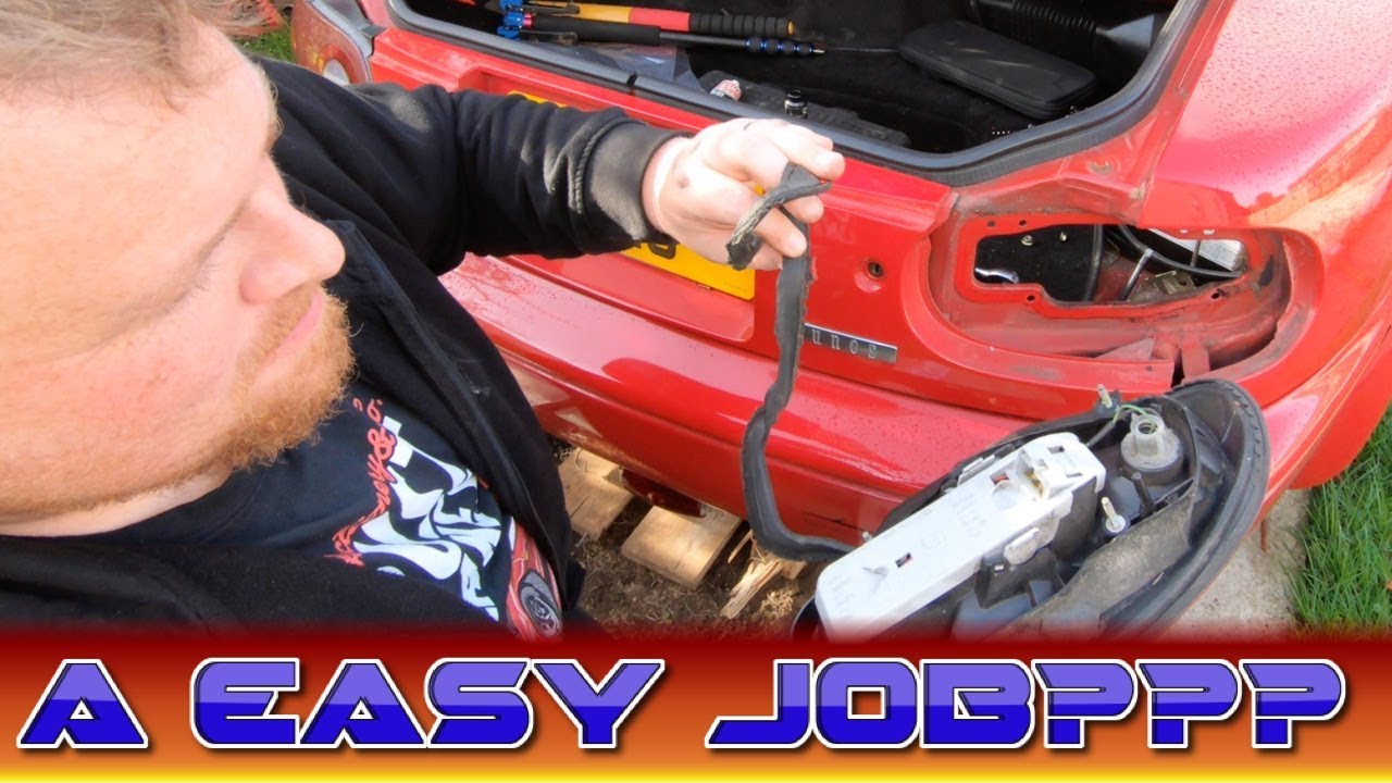 A Easy Job? Miata MX-5 Tail Light Gasket Replace