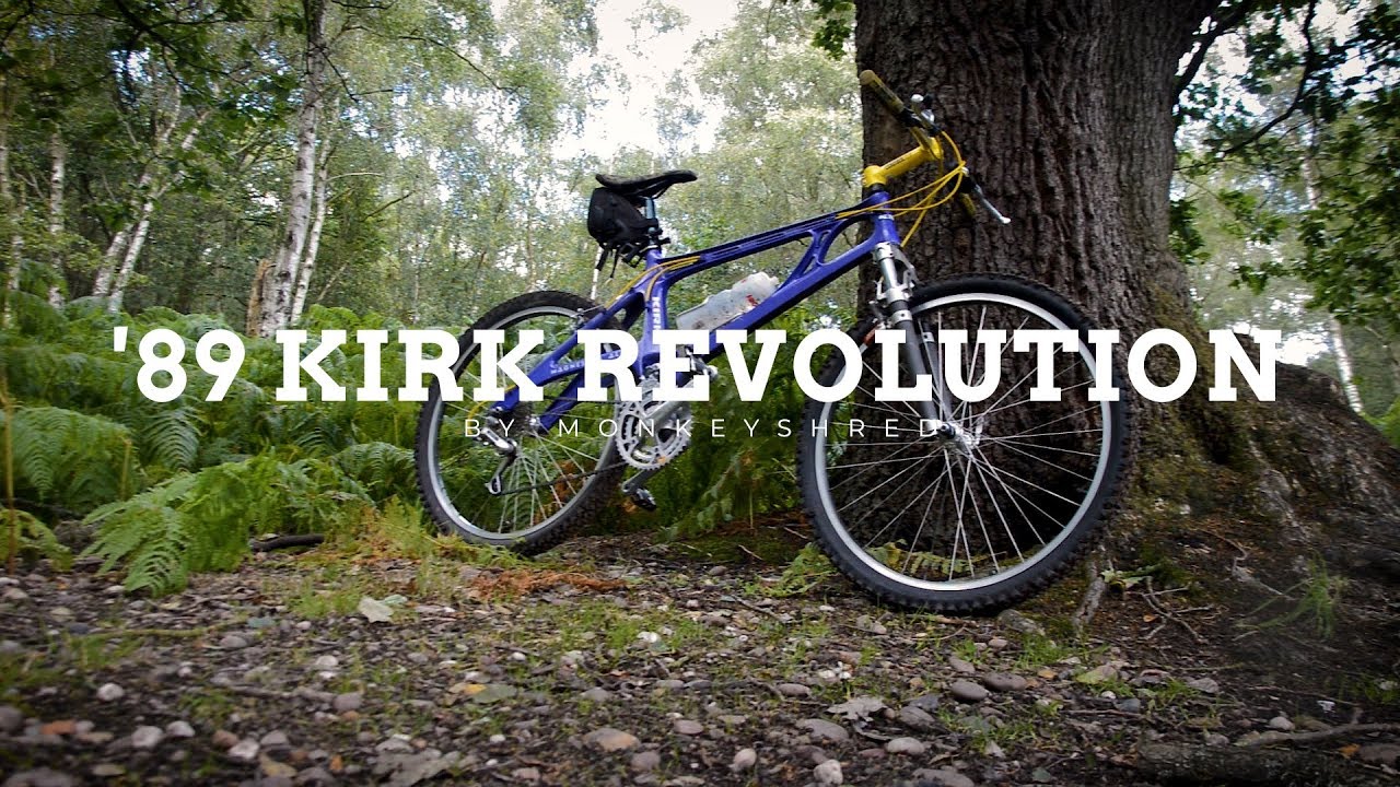 Kirk Revolution 1989 года — Реконструкция винтажного горного велосипеда — Часть 2 — Поездка