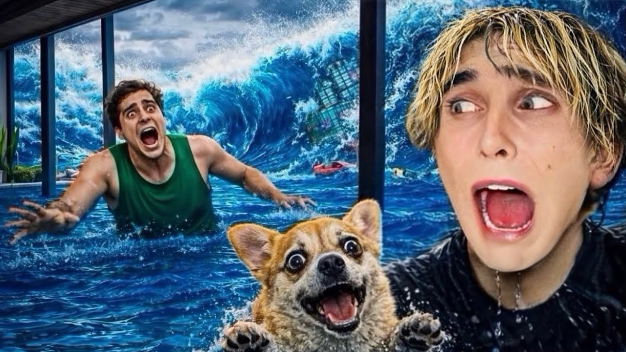 UNO TSUNAMI &Egrave; ENTRATO IN CASA NOSTRA&hellip;😱🌊