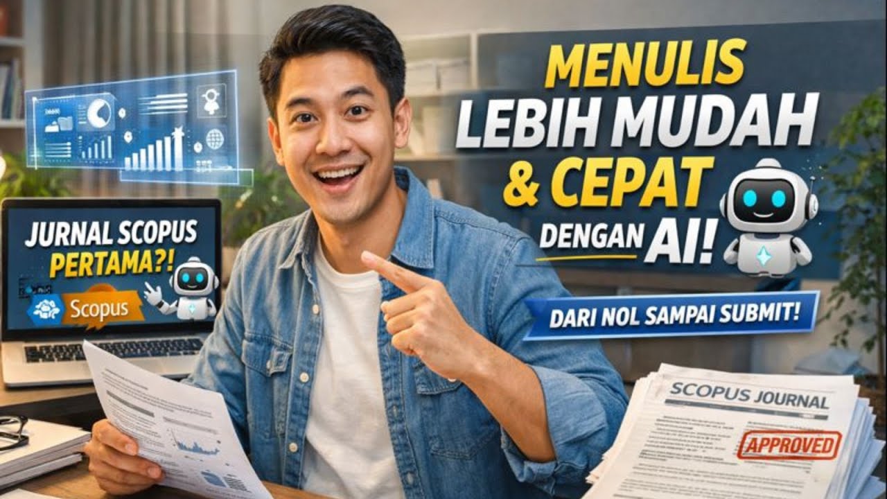 PERTAMA KALI MENULIS JURNAL SCOPUS DENGAN AI. LEBIH MUDAH DAN CEPAT SELESAI | MIMBAR INTELEK