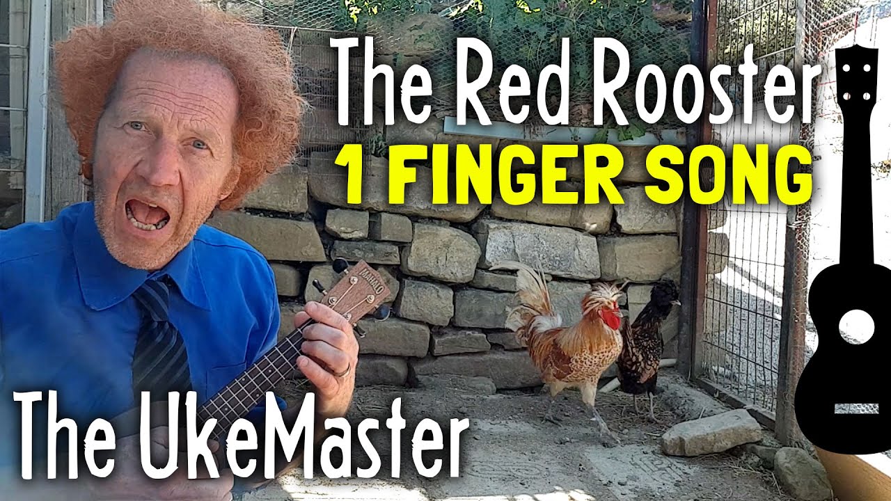 The Red Rooster (Howlin' Wolf) - One Finger Ukulele Tutorial
