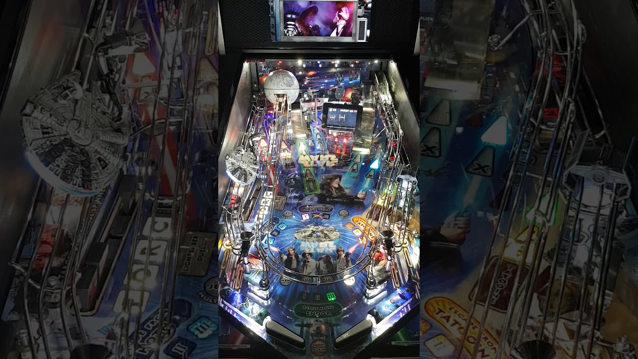 STAR WARS Pinball 0.92 gameplay with Jon Williams original soundtrack