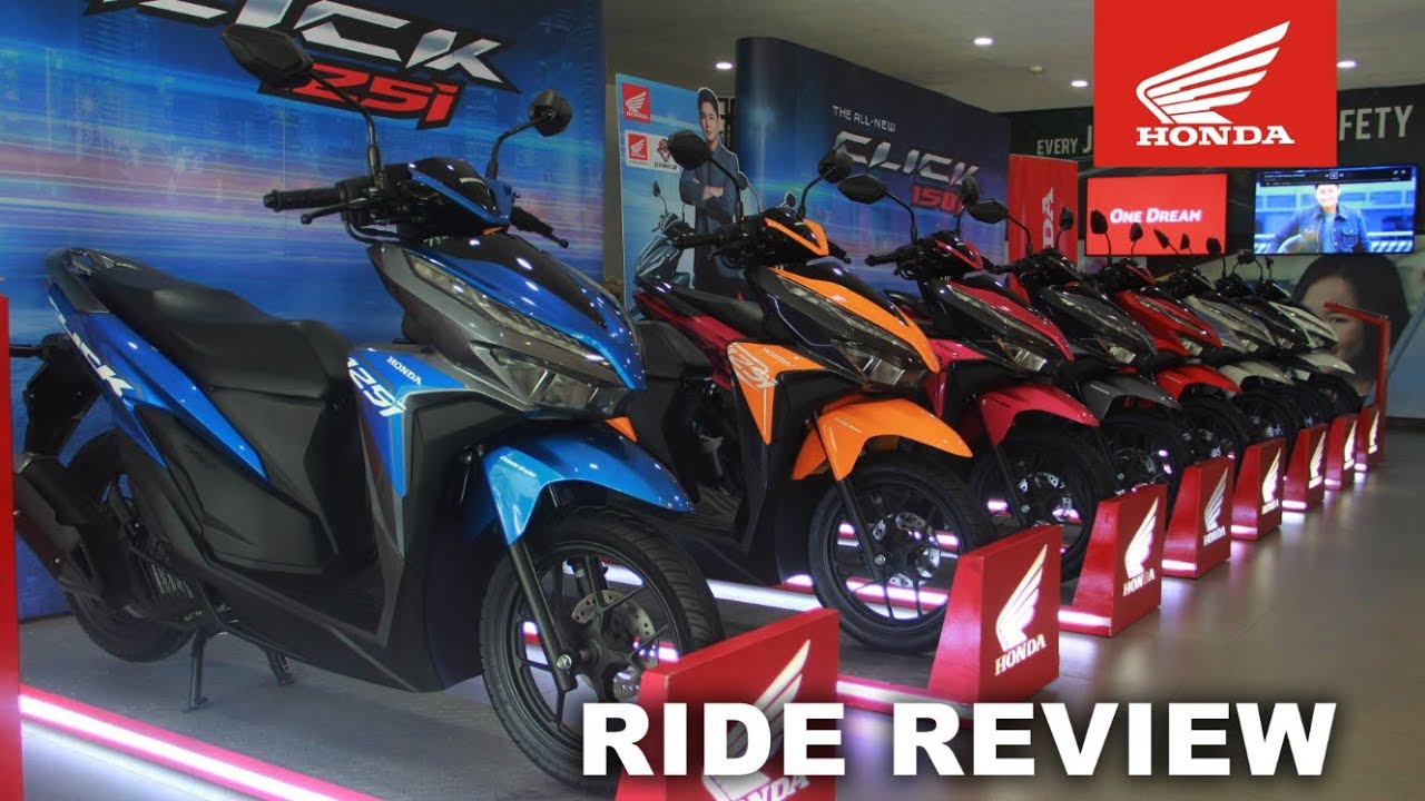 Honda Click125i & Click150i Review 2018... 