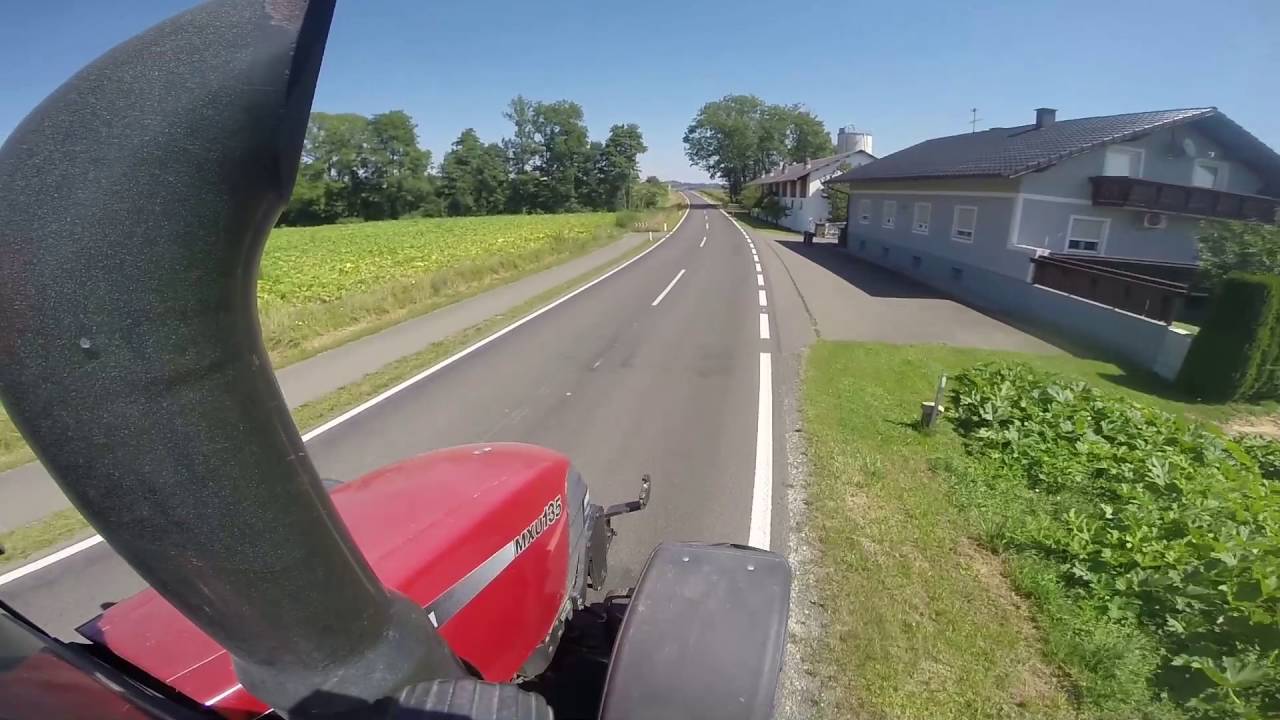 [UNCUT | SOUND] Weizen abfahren mit Case MXU 135